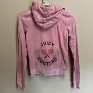 Juicy Couture pink velour sweatsuit